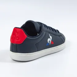 Basket basse garcon Le Coq Sportif COURTSET GS Bleu - ZESHOES