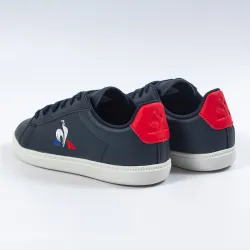 Basket basse garcon Le Coq Sportif COURTSET GS Bleu - ZESHOES