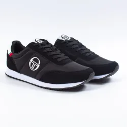 Basket basse homme Sergio Tacchini nantes black Noir - ZESHOES
