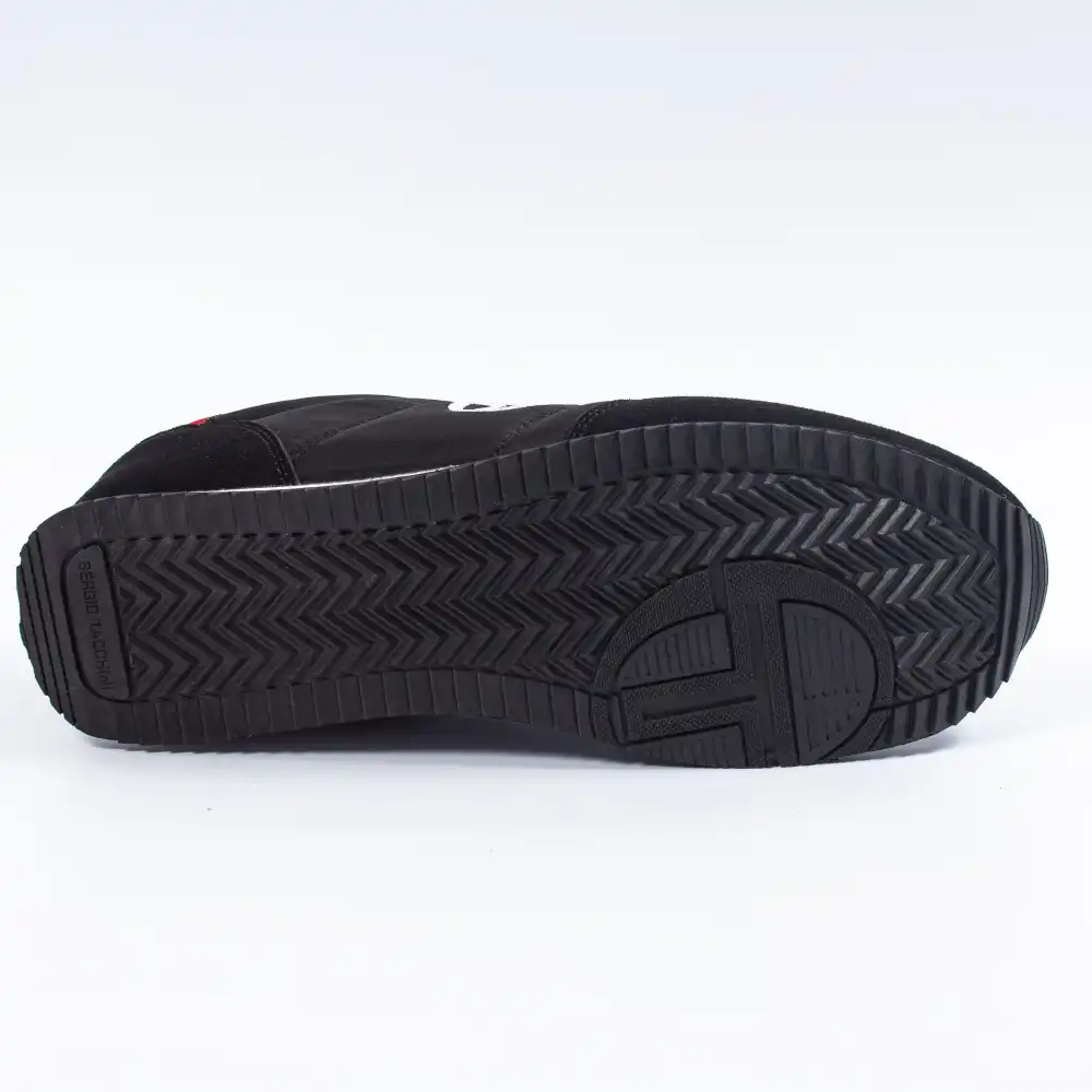 Basket basse homme Sergio Tacchini nantes black Noir - ZESHOES
