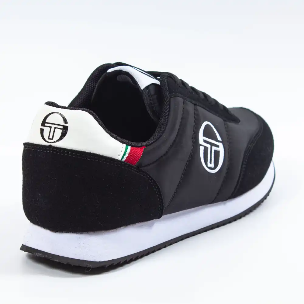 Basket basse homme Sergio Tacchini nantes black Noir - ZESHOES