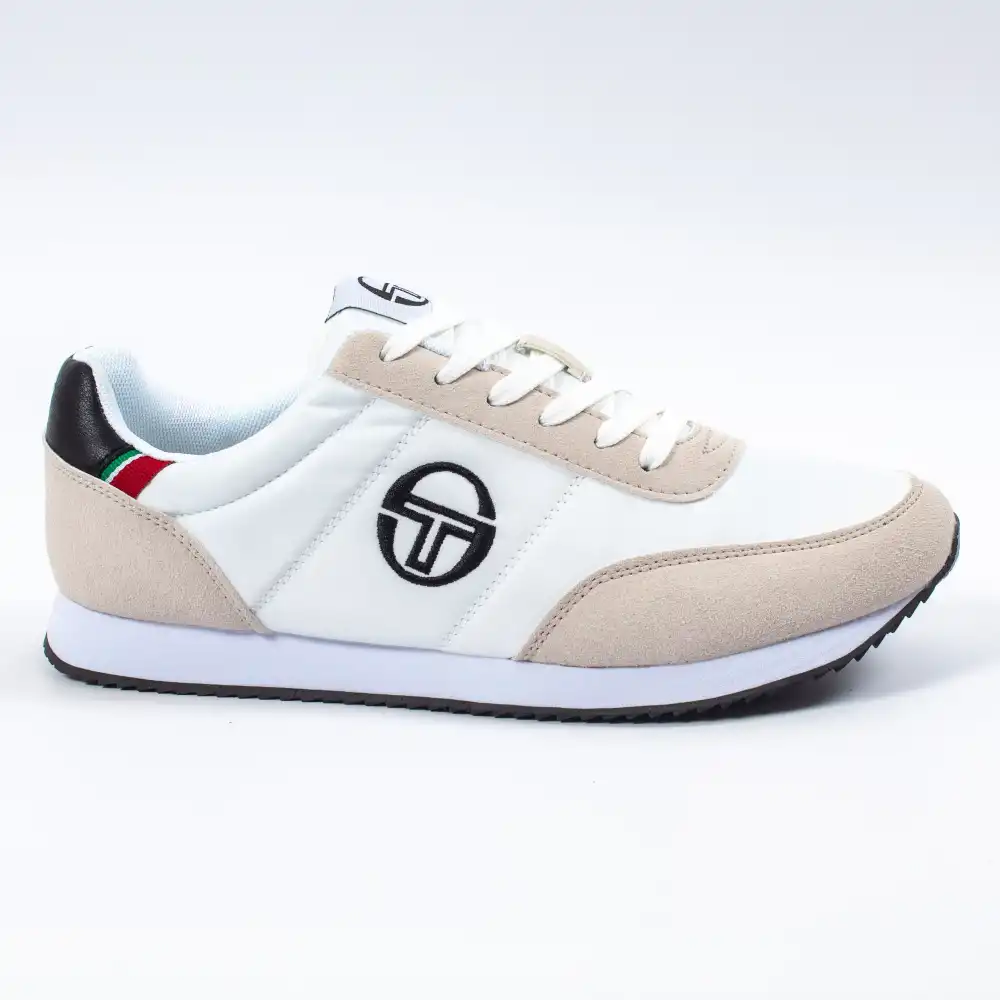 Basket basse homme Sergio Tacchini Nantes Beige - ZESHOES