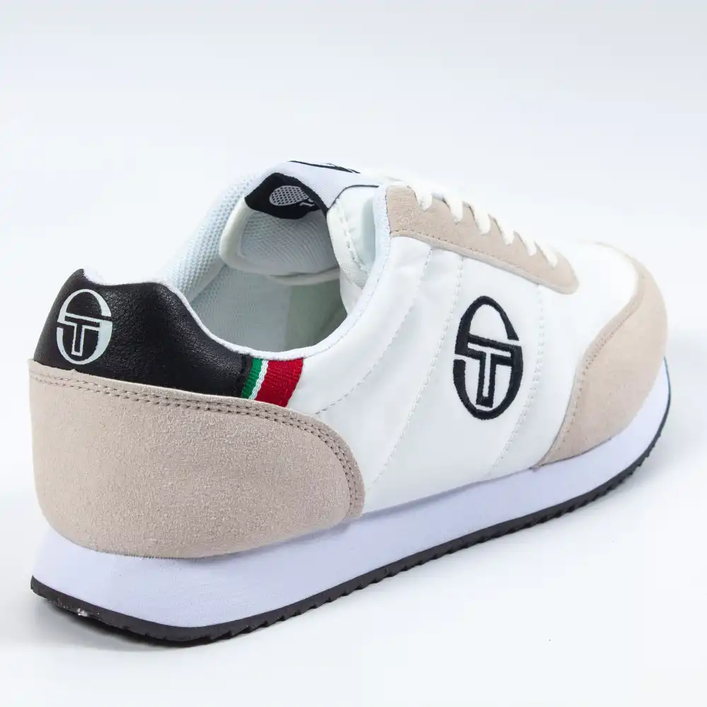 Basket basse homme Sergio Tacchini Nantes Beige - ZESHOES