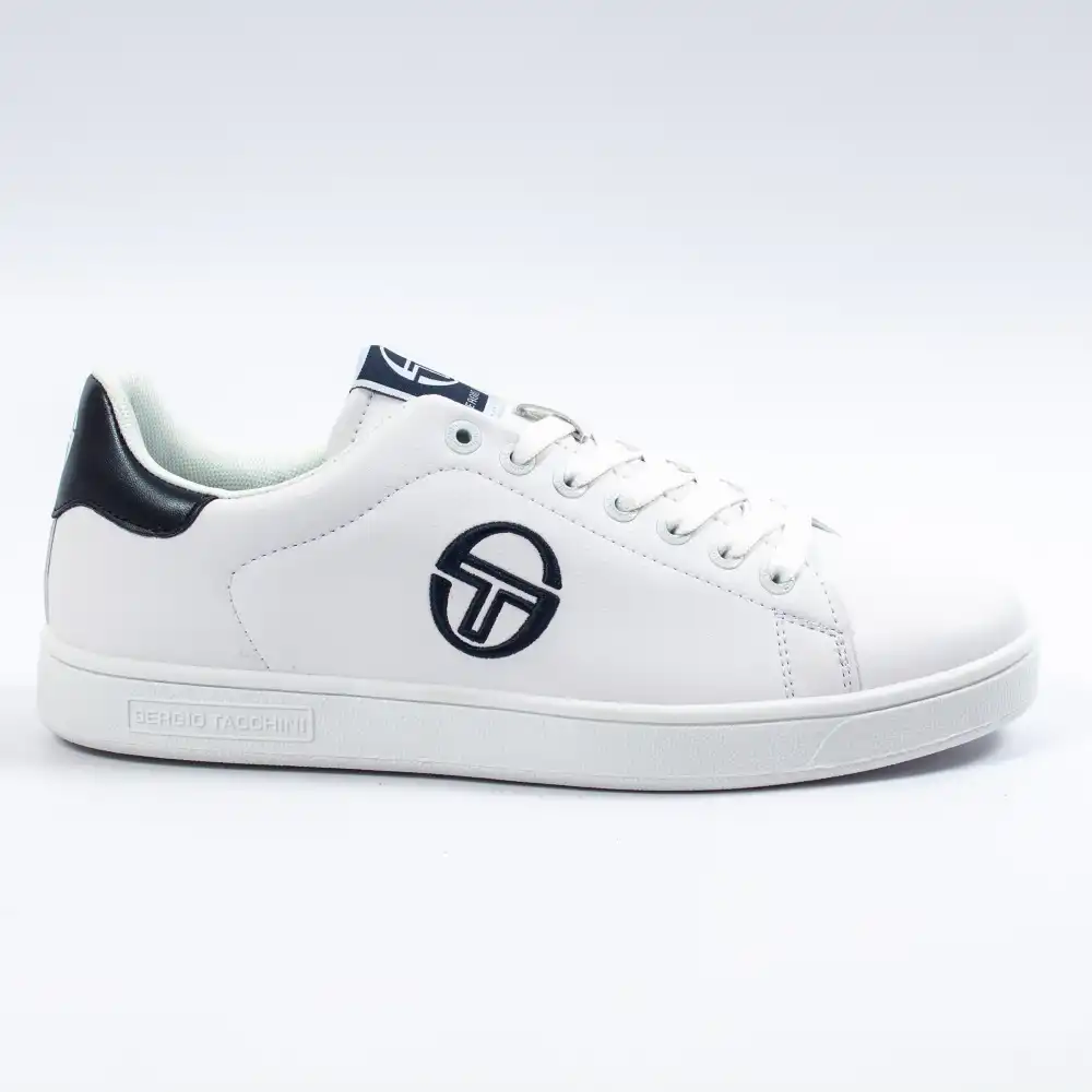 Basket basse homme Sergio Tacchini Gran torino Ltd Blanc - ZESHOES
