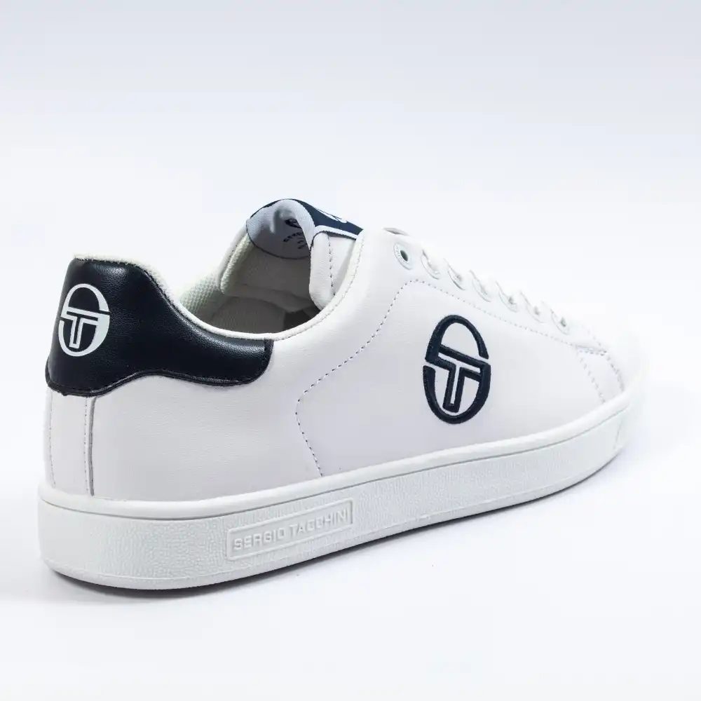 Basket basse homme Sergio Tacchini Gran torino Ltd Blanc - ZESHOES