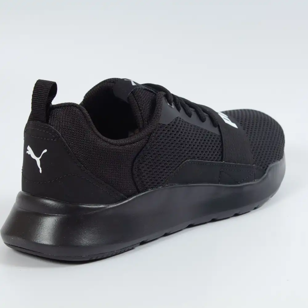 Basket basse garcon Puma Wired BLK Noir - ZESHOES Basket basse garcon Puma Wired BLK Noir - ZESHOES