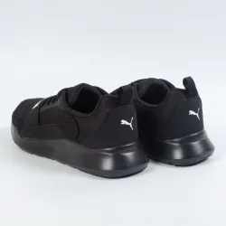 Basket basse garcon Puma Wired BLK Noir - ZESHOES Basket basse garcon Puma Wired BLK Noir - ZESHOES