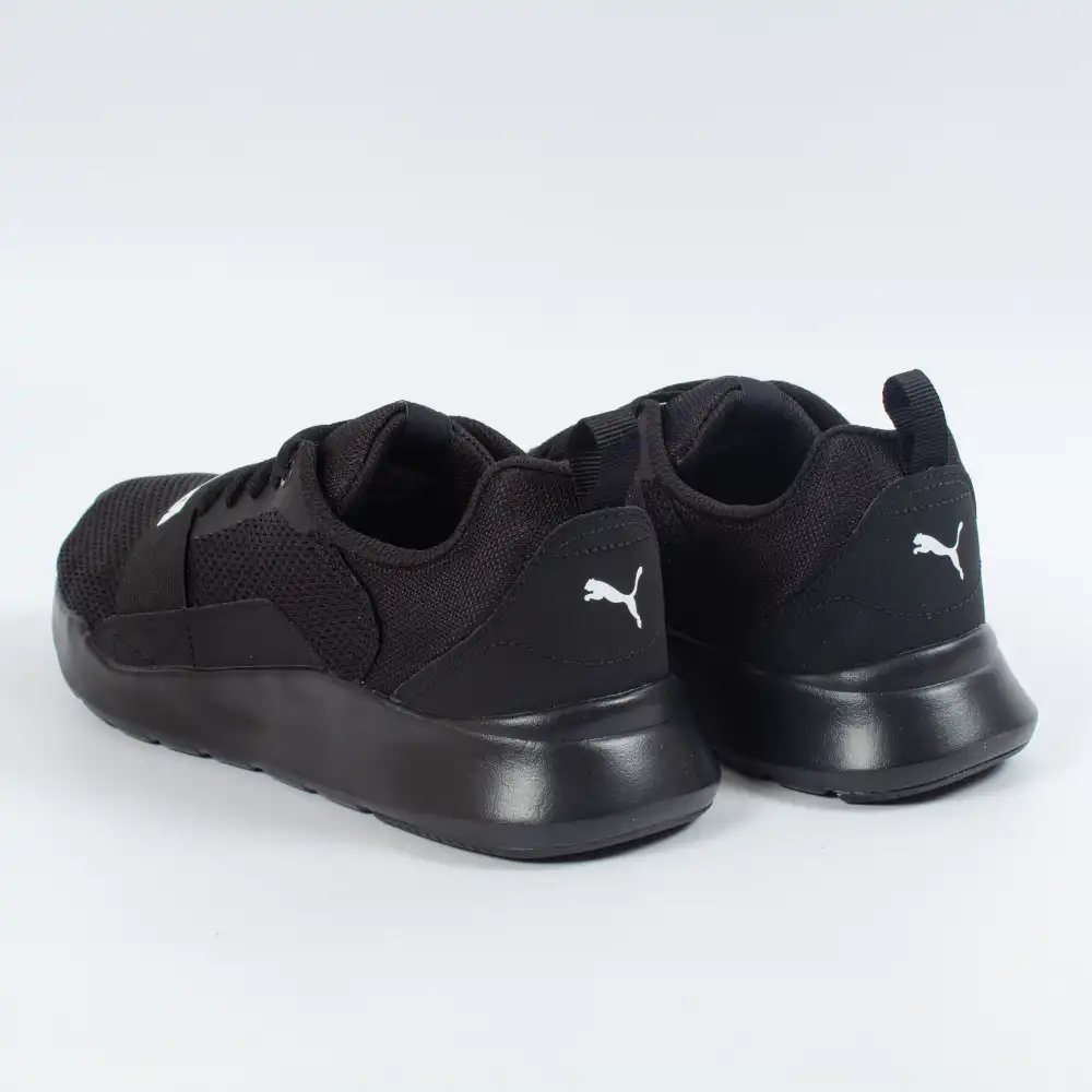 Basket basse garcon Puma Wired BLK Noir - ZESHOES Basket basse garcon Puma Wired BLK Noir - ZESHOES
