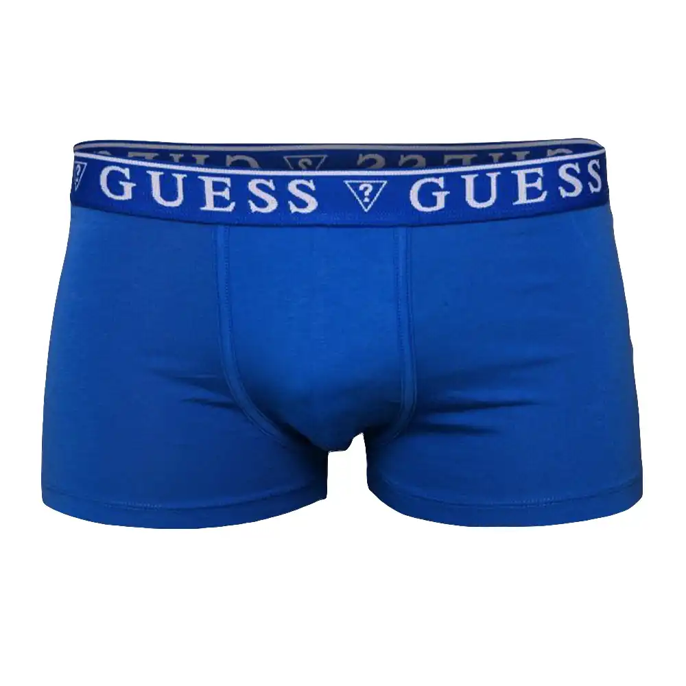 Boxer homme Guess triangle logo pack x5 Multicolor - ZESHOES
