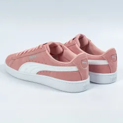 Basket basse fille Puma Vikky v2 Suede Rose - ZESHOES Basket basse fille Puma Vikky v2 Suede Rose - ZESHOES