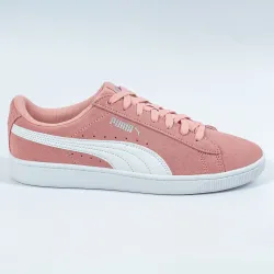 Basket basse fille Puma Vikky v2 Suede Rose - ZESHOES Basket basse fille Puma Vikky v2 Suede Rose - ZESHOES