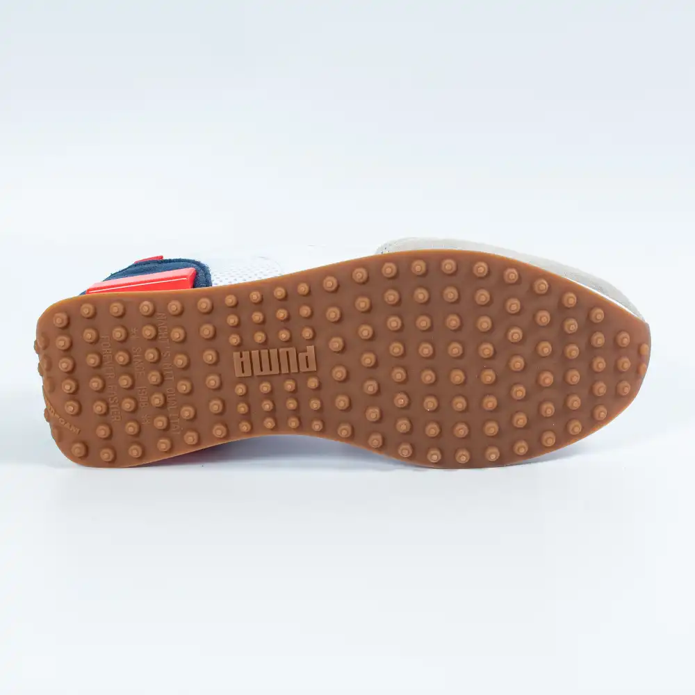 Basket basse homme Puma Future Rider Stream on Blanc - ZESHOES