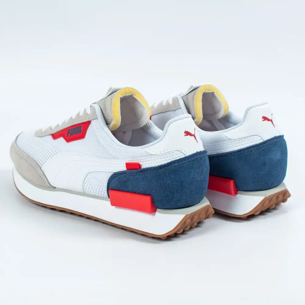 Basket basse homme Puma Future Rider Stream on Blanc - ZESHOES