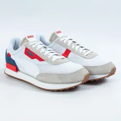 Basket basse homme Puma Future Rider Stream on Blanc - ZESHOES