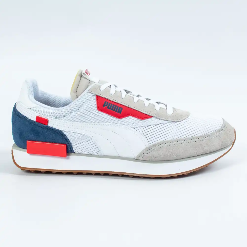 Basket basse homme Puma Future Rider Stream on Blanc - ZESHOES