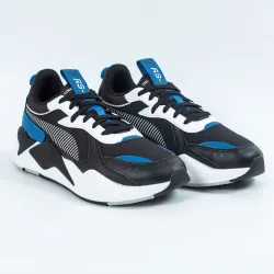 Basket basse garcon Puma RS-X Collegiate Jr Noir - ZESHOES