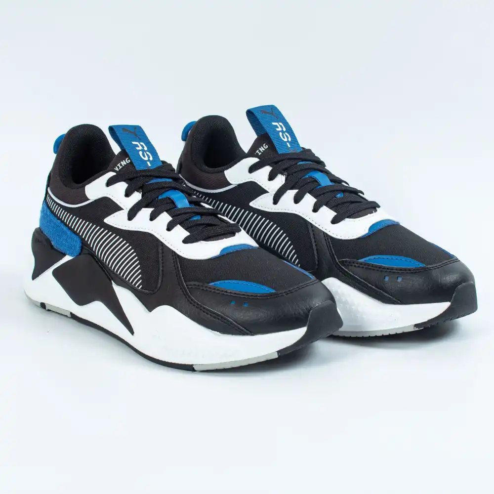 Basket basse garcon Puma RS-X Collegiate Jr Noir - ZESHOES