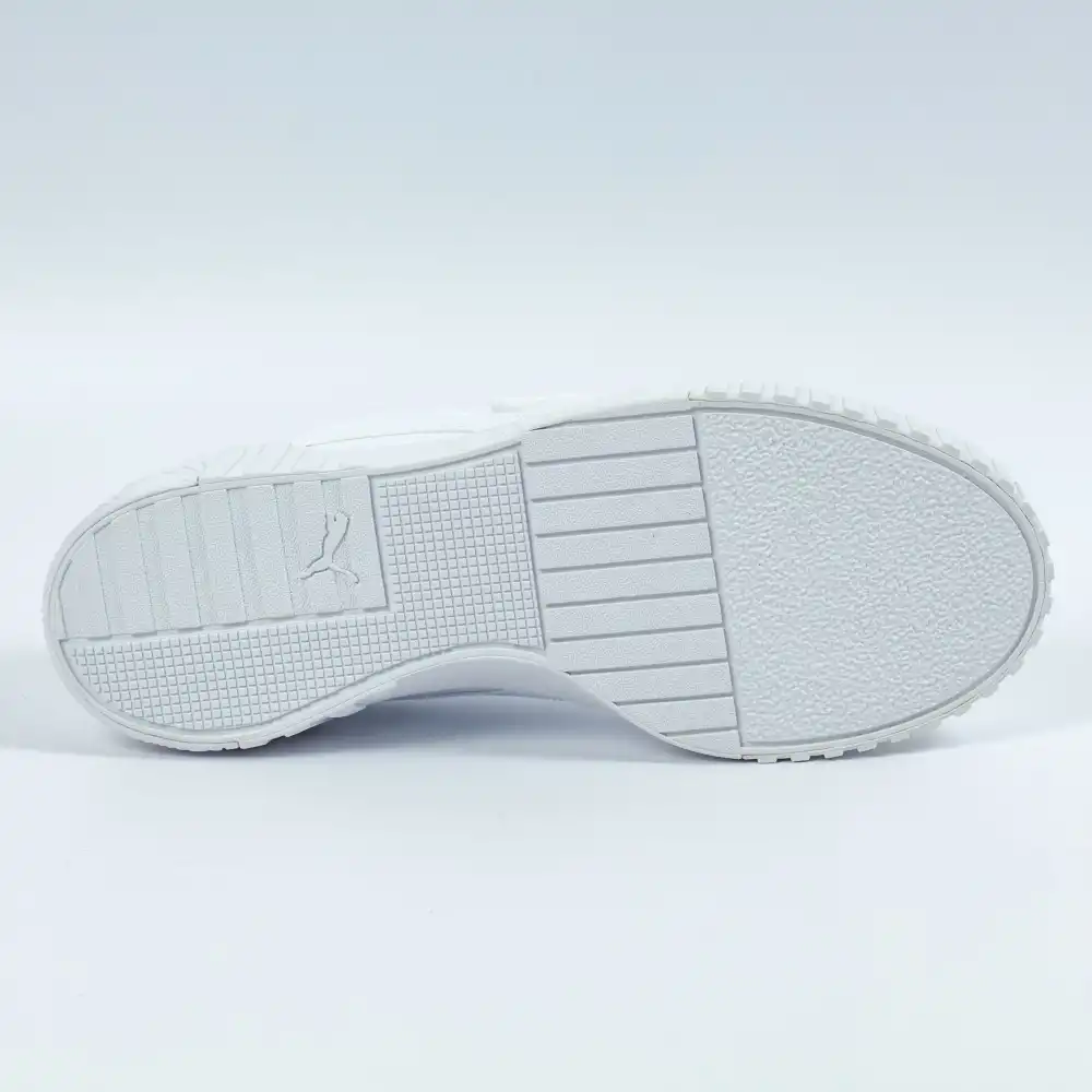 Basket basse garcon Puma Cali patient jr Blanc - ZESHOES Basket basse garcon Puma Cali patient jr Blanc - ZESHOES