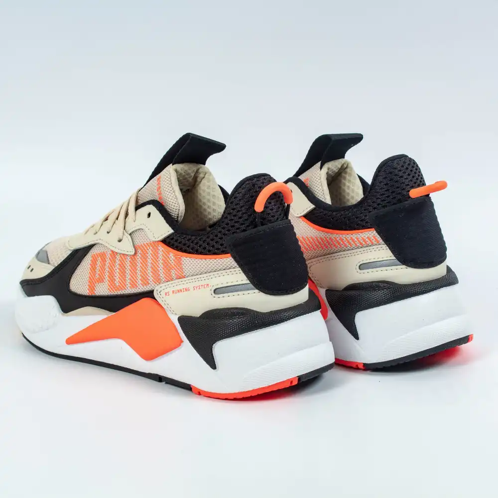 Basket basse fille Puma RS-X Bold Jr Beige - ZESHOES