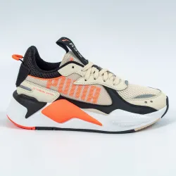 Basket basse fille Puma RS-X Bold Jr Beige - ZESHOES