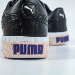 Basket basse fille Puma Cali ps Noir - ZESHOES