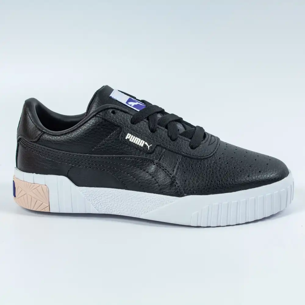 Basket basse fille Puma Cali ps Noir - ZESHOES