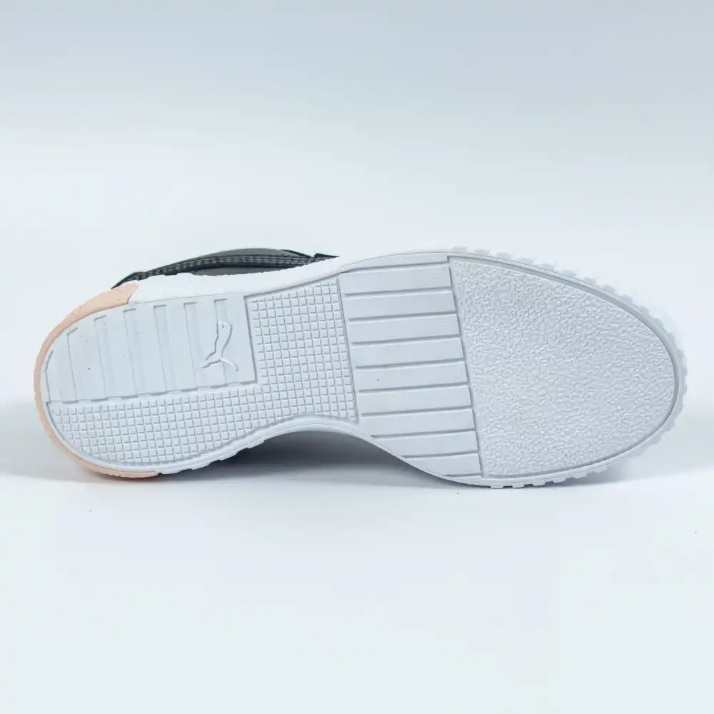 Basket basse fille Puma Cali ps Noir - ZESHOES