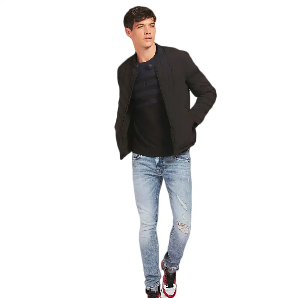 Veste homme Guess Streetwear Noir - ZESHOES