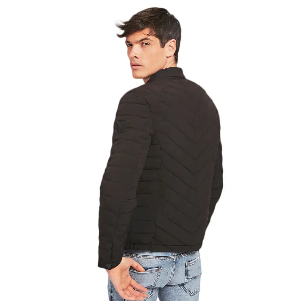 Veste homme Guess Streetwear Noir - ZESHOES Veste homme Guess Streetwear Noir - ZESHOES