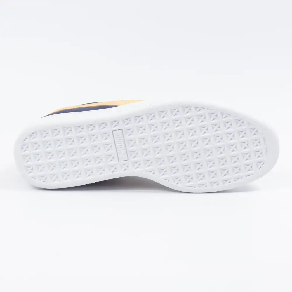 Basket basse garcon Puma JR Suede Classic Bleu - ZESHOES