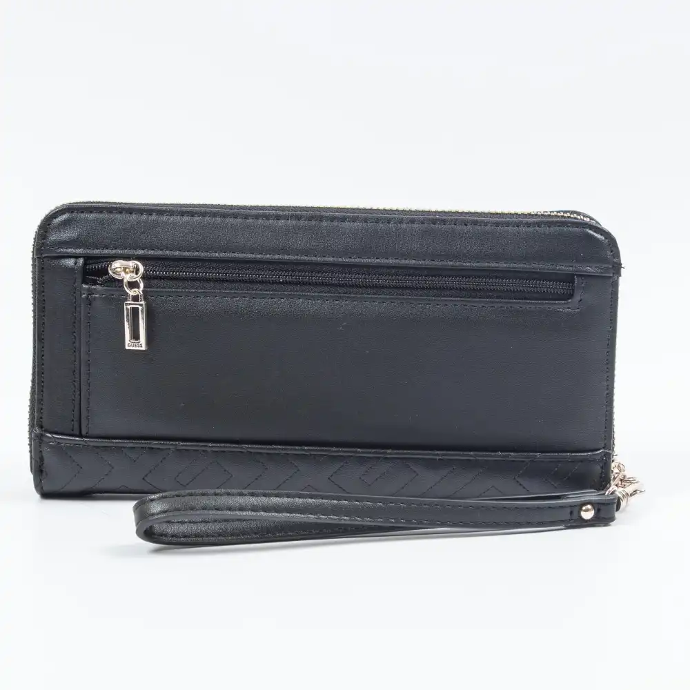 Portefeuille femme Guess Big Logo Noir - ZESHOES