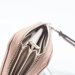 Portefeuille femme Guess Logo Numérique Rose - ZESHOES