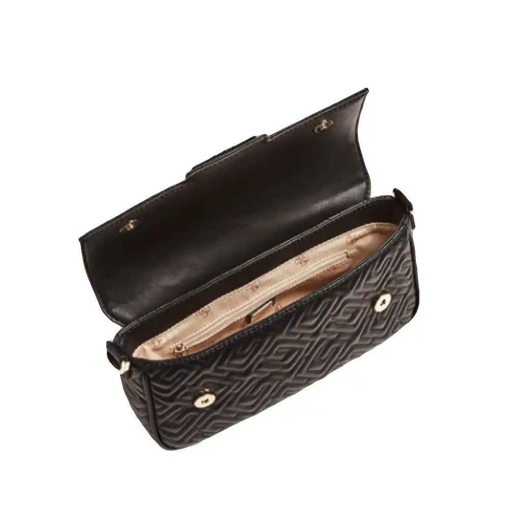 Sac a main femme Guess Matelassé Brightside Noir - ZESHOES Sac a main femme Guess Matelassé Brightside Noir - ZESHOES