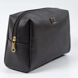 Trousse de toilette femme Guess nohea large top zip Noir - ZESHOES