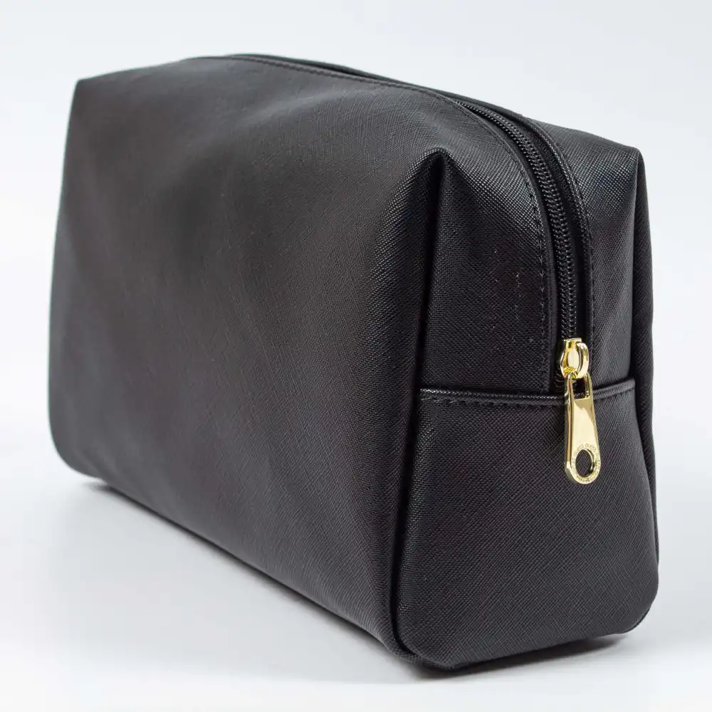 Trousse de toilette femme Guess nohea large top zip Noir - ZESHOES