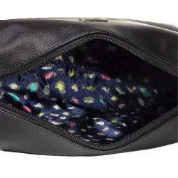 Trousse de toilette femme Guess nohea large top zip Noir - ZESHOES