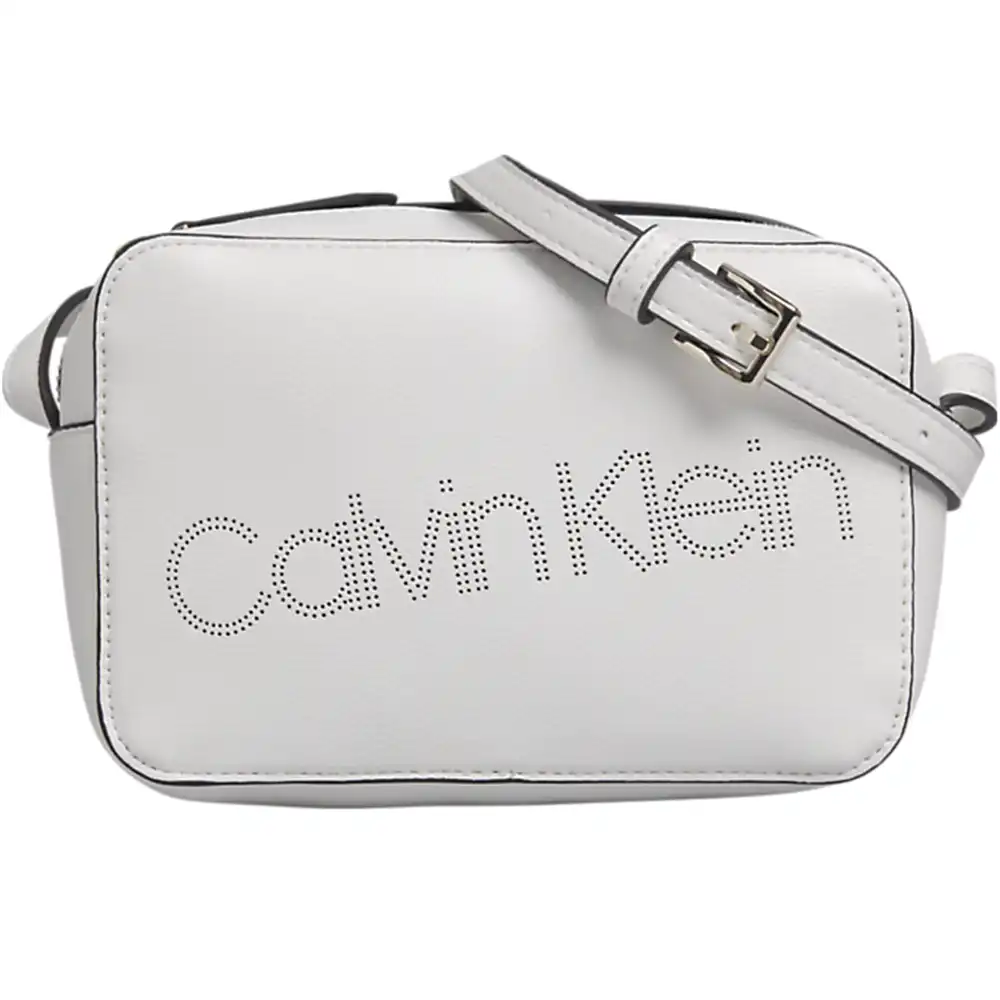 Sac a main femme Calvin Klein Must camerabag Blanc - ZESHOES