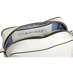 Sac a bandouliere homme Calvin Klein CK Must PSP20 Camerabag Blanc