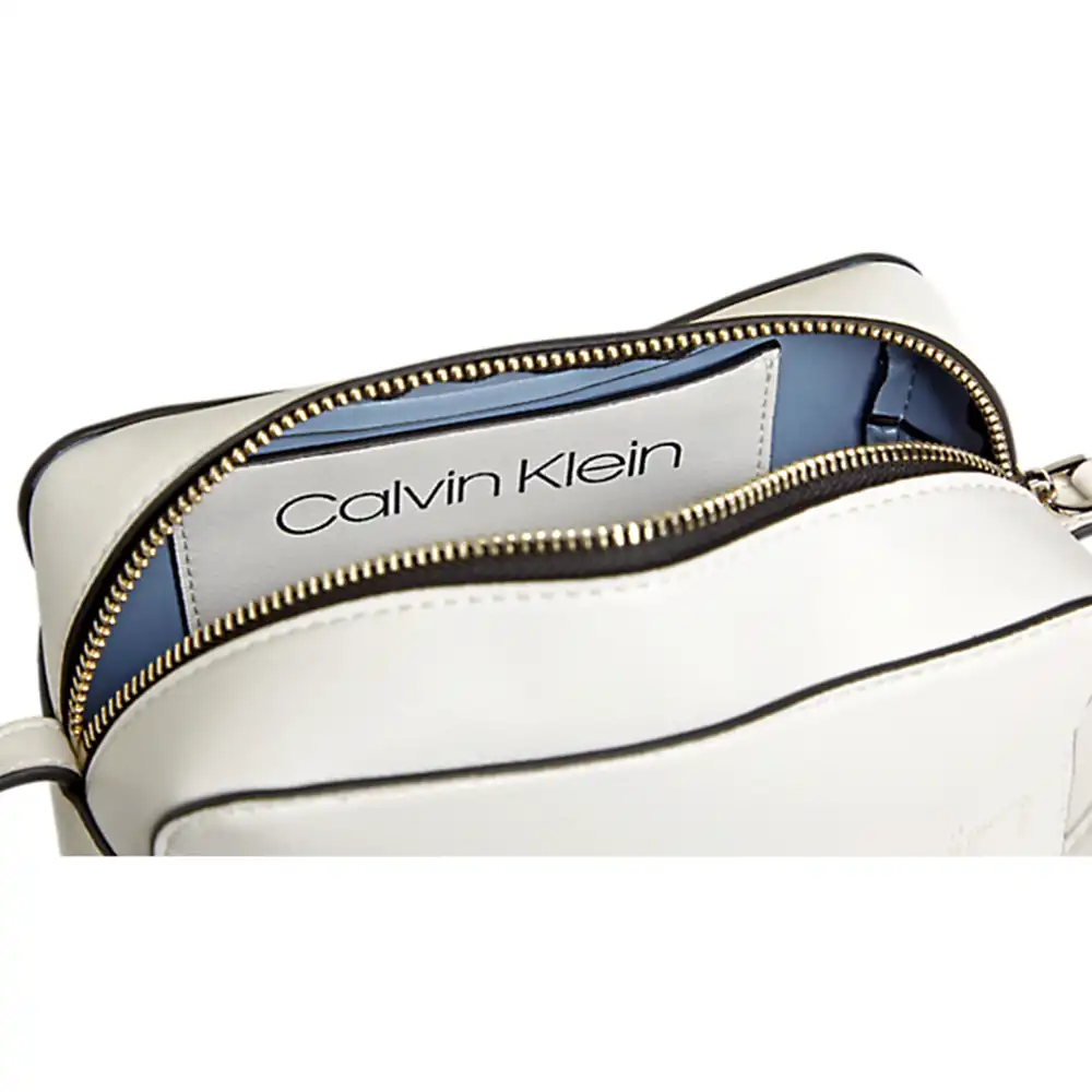 Sac a bandouliere homme Calvin Klein CK Must PSP20 Camerabag Blanc
