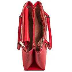 Sac a main femme Guess Becca Charm Rouge - ZESHOES