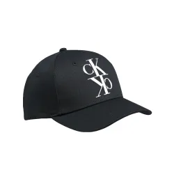 Casquette homme Calvin Klein Sergé de coton Noir - ZESHOES