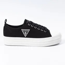 Basket de ville basse femme Guess Brigs Noir - ZESHOES