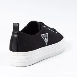 Basket de ville basse femme Guess Brigs Noir - ZESHOES