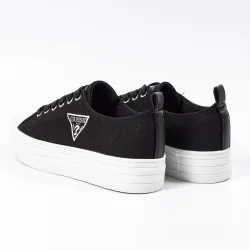Basket de ville basse femme Guess Brigs Noir - ZESHOES
