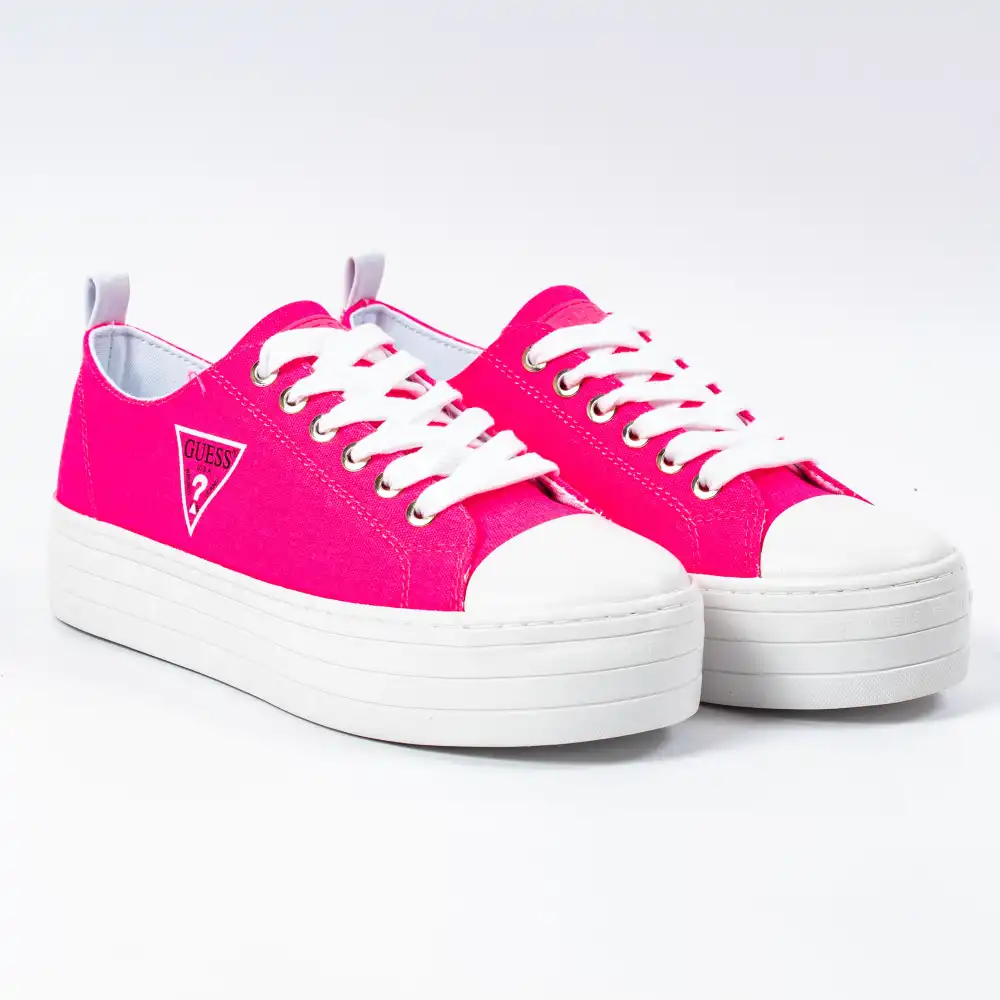 Basket basse femme Guess Sneaker Brigs Rose - ZESHOES