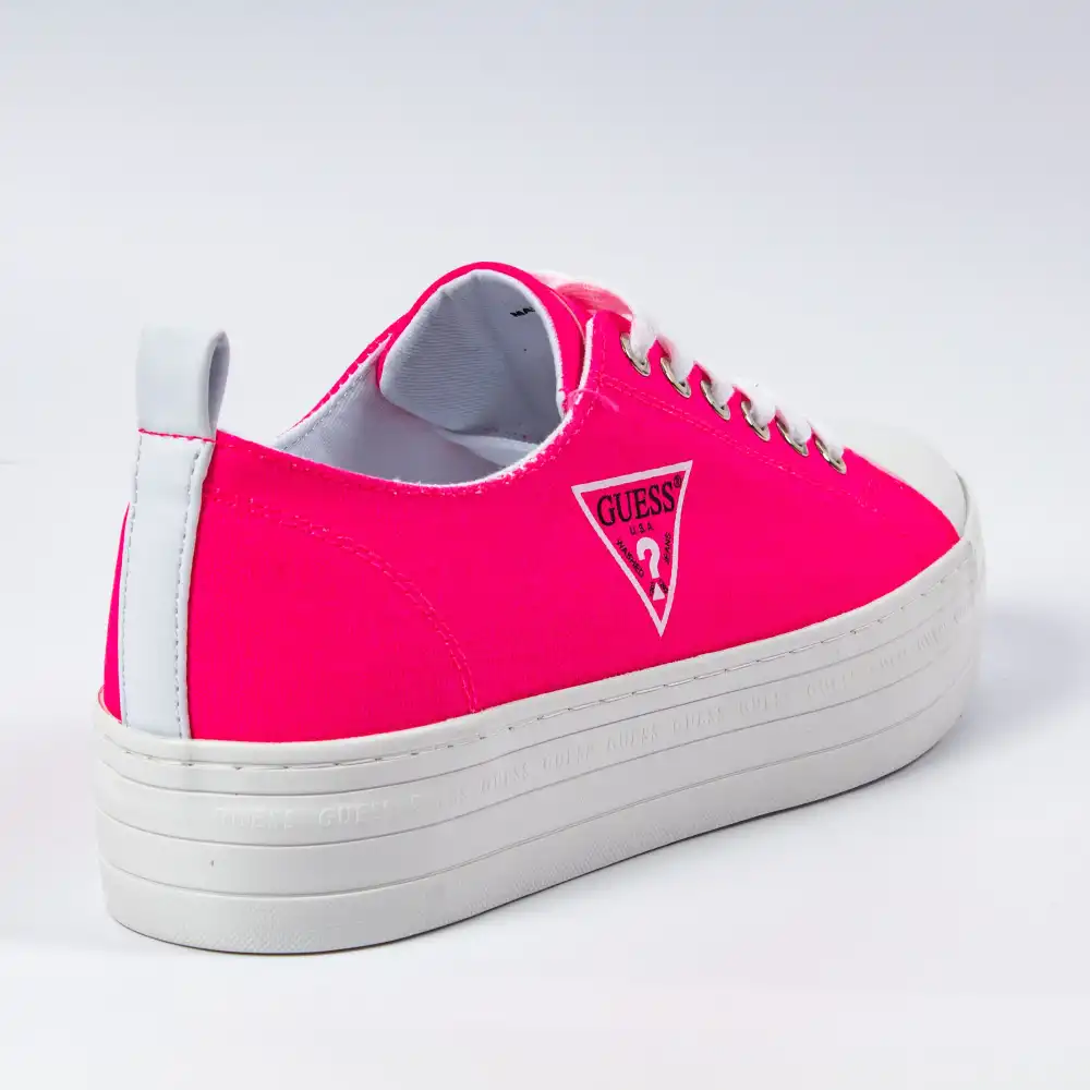 Basket basse femme Guess Sneaker Brigs Rose - ZESHOES