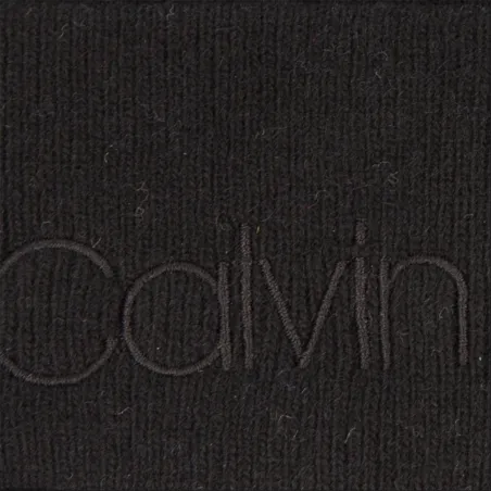 Produits victimes de leur succès Calvin Klein Noir stich logo casual beanie