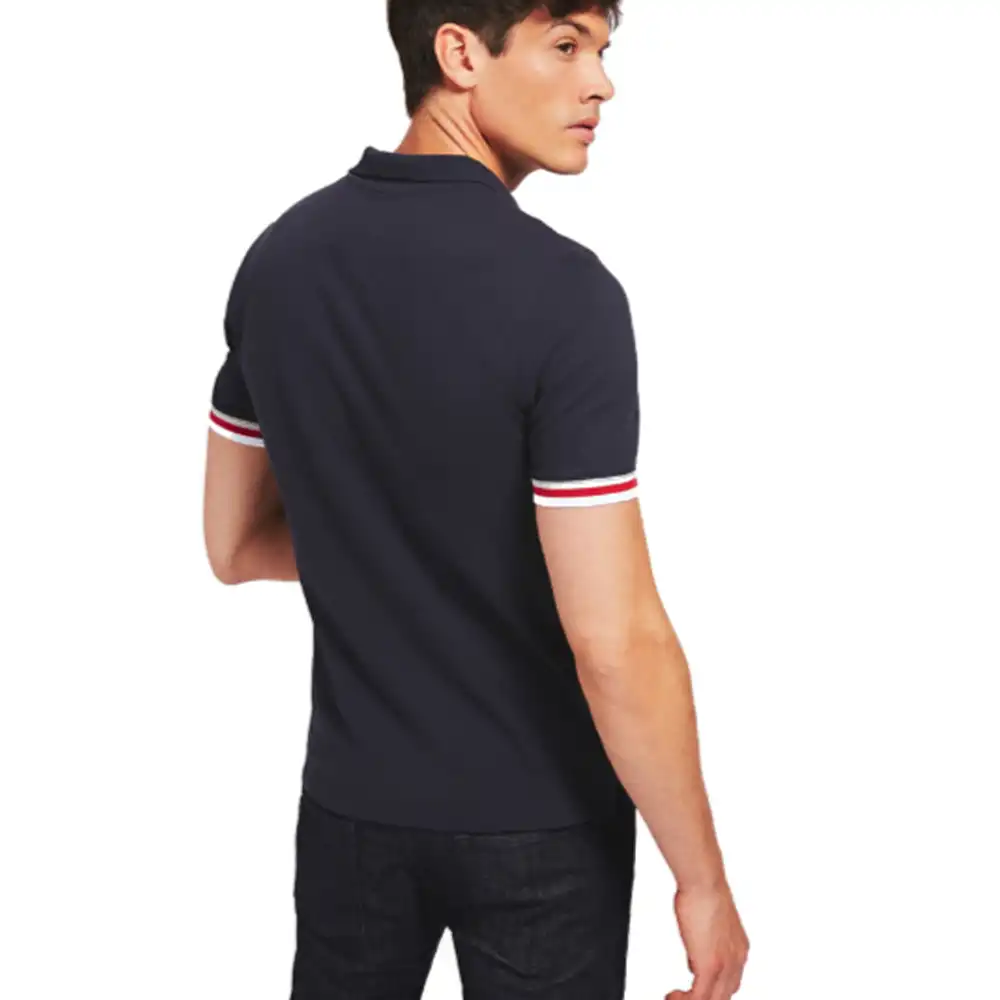 Polo manche courte Guess classic Noir - ZESHOES