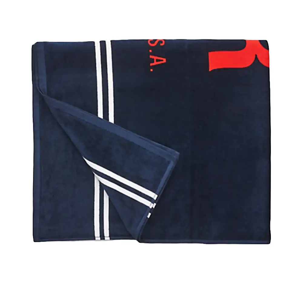 Serviette de plage homme Tommy Jeans Towel Bleu - ZESHOES