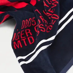 Serviette de plage homme Tommy Jeans Towel Bleu - ZESHOES